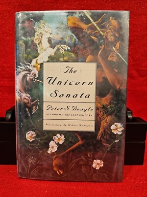 Peter S. Beagle - THE UNICORN SONATA - 1st Edition Library Copy 