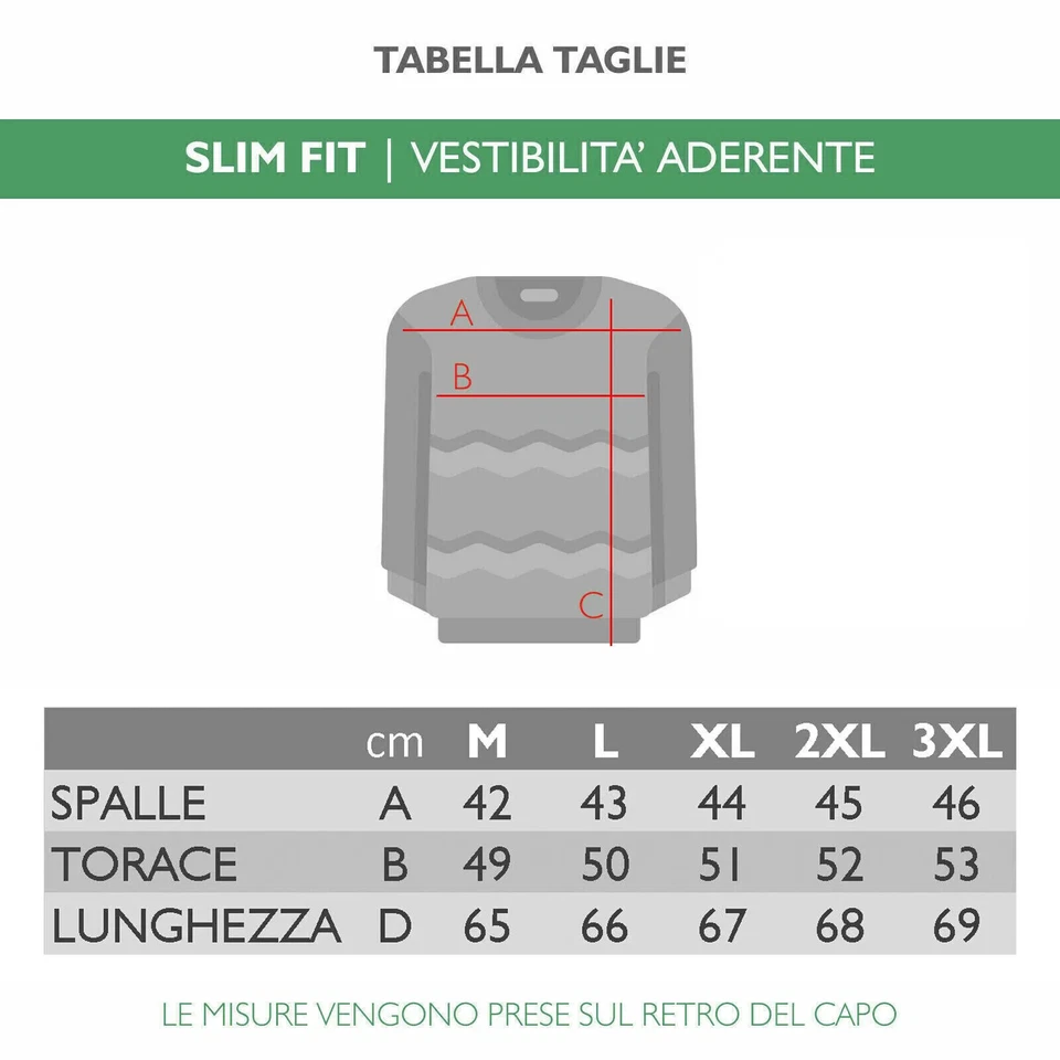 Maglione Uomo Invernale Girocollo Lana Cashmere Maglioncino Slim Casual VEQUE - Immagine 2 di 4