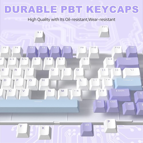 AJAZZ AK820 Type-C Wired Mechanical Gaming Keyboard with Knob Hot Swappable - Picture 22 of 30