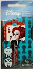 Disney Red Queen House Key Blank - Collectable Key - Alice in Wonderland
