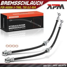 Bremsschlauch Bremsschläuche Hinten Links Rechts für Nissan X-Trail T30 2.0 4x4