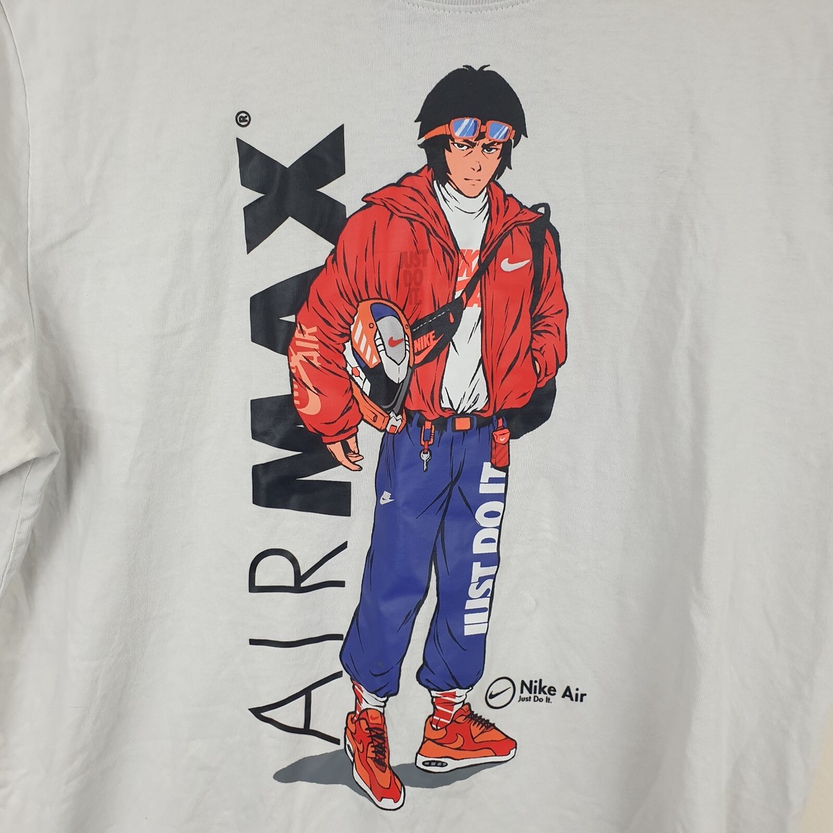 NIKE Air Max T-Shirt Mens Medium Green Akira Manga Hypeman