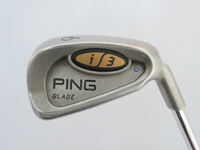 Ping i3 Blade # 6 Eisen - Cushin JZ Stiff Steel - Blue Dot ~GEBRAUCHT~