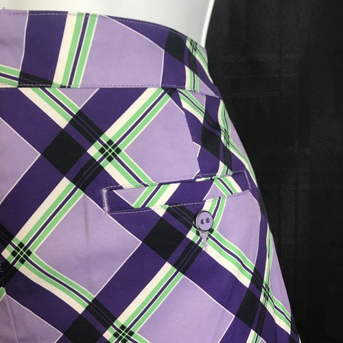 Falda de golf de tenis activo para mujer Lady Hagen adorme verde púrpura talla 4 - Imagen 5 de 13