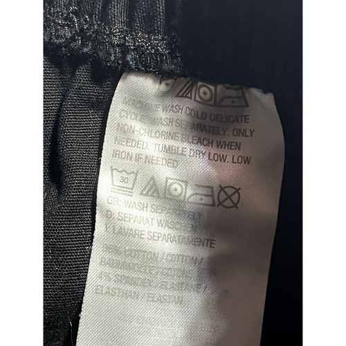 Denim & Co. Original Waist Stretch Regular Side Pocket Pant-Core Black XS A60087 - Picture 6 of 9