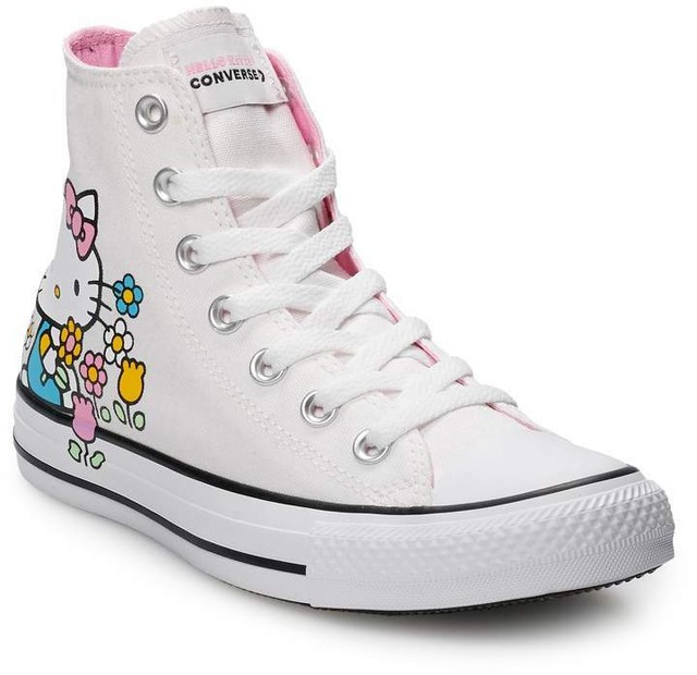 converse and hello kitty