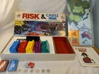 Risk and Castle Risk Board Game 1990 Vintage 2 In 1 Parker Brothers - Complete