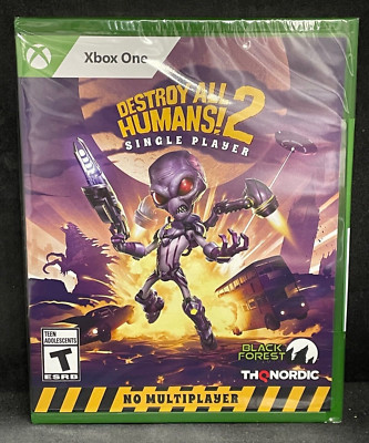Destroy All Humans! 2 Reprobed: Single Player (Xbox One) BRAND NEW