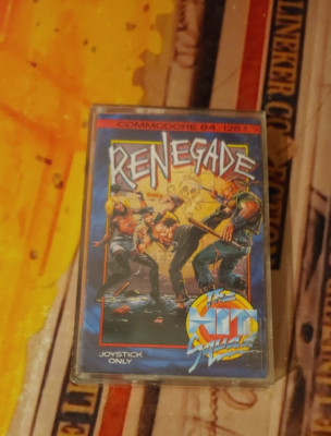 Renegade (Imagine 1987) Commodore 64 (Tape, Box, Manual) works 8-bit