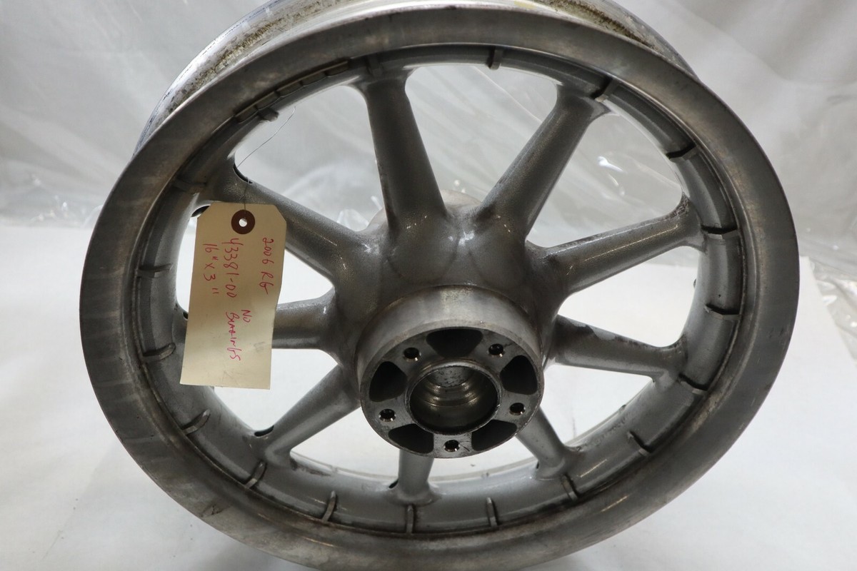 ファットバイク FRONT 9 Spoke Wagon Wheel Silver 16 x 3 No Bearing HARLEY