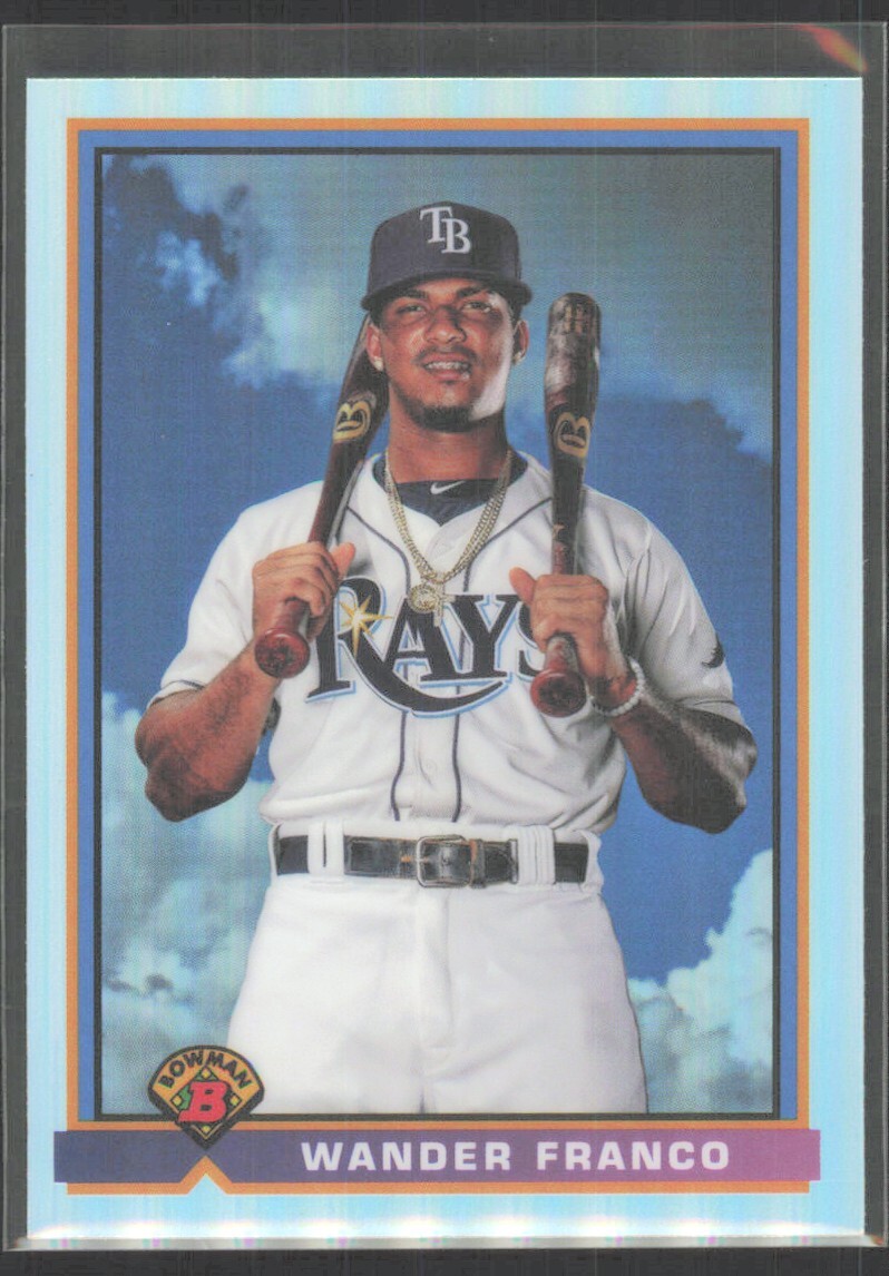 2021 Bowman Chrome 1991 Design Wander Franco #91B-WF