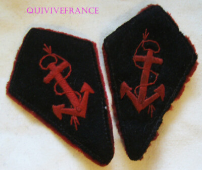 IN31114 - Collar Tabs Colonial Infantry Troops 1939