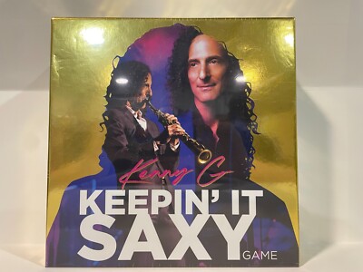 Keepin' It Saxy Saxophone Superstar Power Of Jazz Board Game, Kenny G. 2019