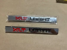 2pc New For 1987-1991 87-91 Truck XLT Lariat Front Fender Side Emblems Badge