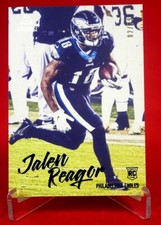 Jalen Reagor Blue Luminance 2020 Football Card 82/99