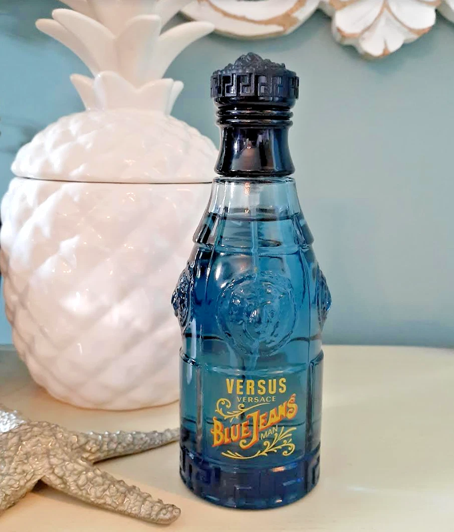 Versus versace online perfume blue jeans