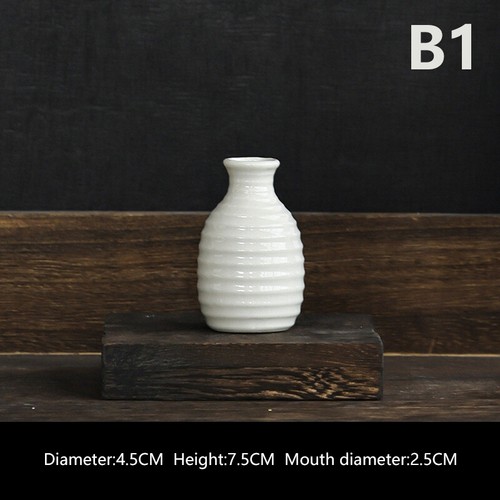 Ceramics Flower Vase Hydroponics Vases Mini Flower Plant Bottle Pots Colorful - Picture 18 of 31