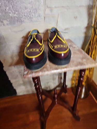 Adieu Paris Classic Type 101, Bordeaux/yellow Men's Shoes. Size 11 USA, 44EU. - Picture 8 of 18