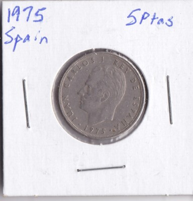 1975 Spain 5 Ptas