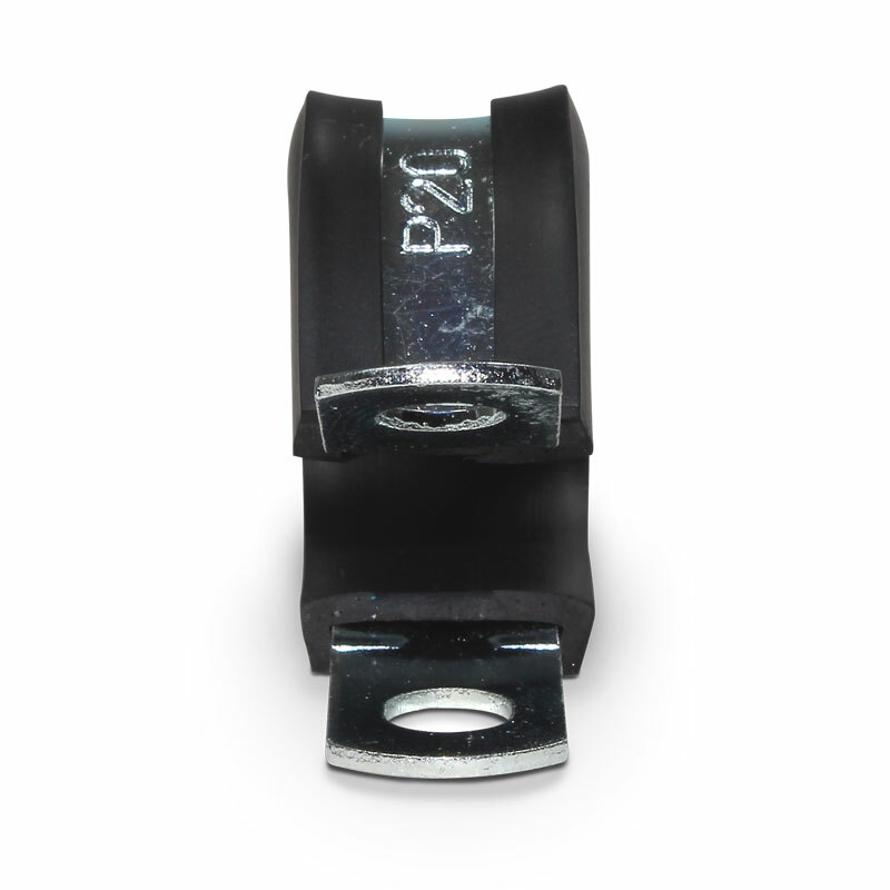 Fermaglio A P In Acciaio Dolce Rivesta In Gomma EPDM, Zinco RS - Foto 6