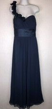 Bill Levkoff Women  s Long Formal Bridesmaid Dress One Shoulder Style 334 Size 10