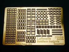 Rado 1/35 German Luftwaffe WWII Soldier's Insignia [Photo-etch Detail] RDM35PE02