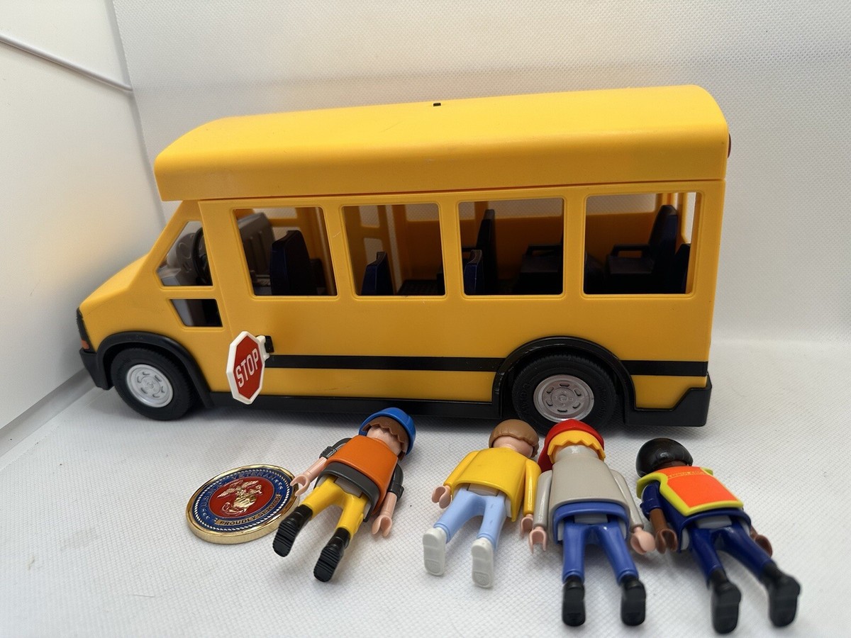 Playmobil School Bus Playmobil Toys On The Go Playmobil School Bus
