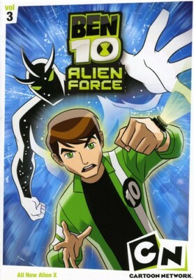 Ben 10: Alien Force: Volume 3 (DVD) , Brand New Sealed