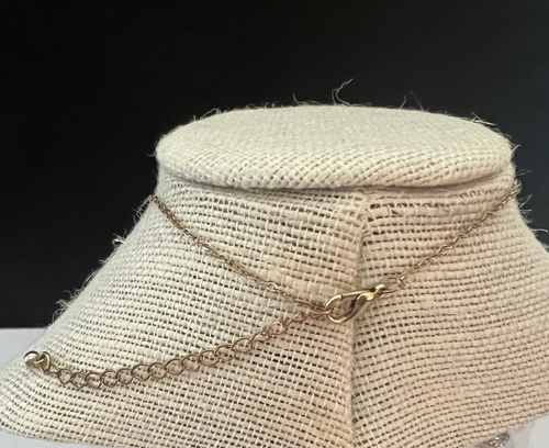 Modern Gold Tone Delicate Necklace Chains with & without Pendants Lot of 7 - Picture 3 of 16