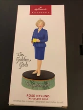 Hallmark The Golden Girls Rose Nylund Ornament Magic Sound Keepsake Betty White
