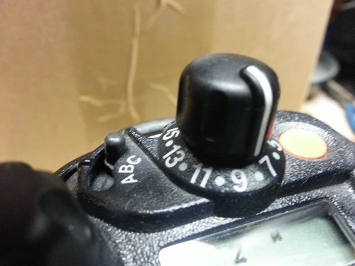 Motorola APX8000 APX6000 APX7000 radio FAT original CHANNEL knob! OEM Part New!