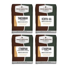 , African Unroasted Green Coffee Beans Home R...