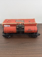 Lionel Postwar Gulf Tank Car O Gauge w/ Original Box (Box Damaged) VTG Train Car