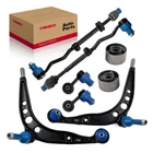 Control Arm Ball Joint Bushing Tie Rod Link Kit 8PCS Fit For BMW E30 318i 325i