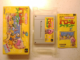 Super Nintendo Super Famicom SNES SFC Super Troll Island Japanese Japan NES CIB