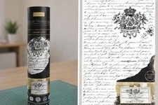 Prima Decor Transfer- “Lovely Ledger” RETIRED Rub On Furniture Craft Art DIY H2F