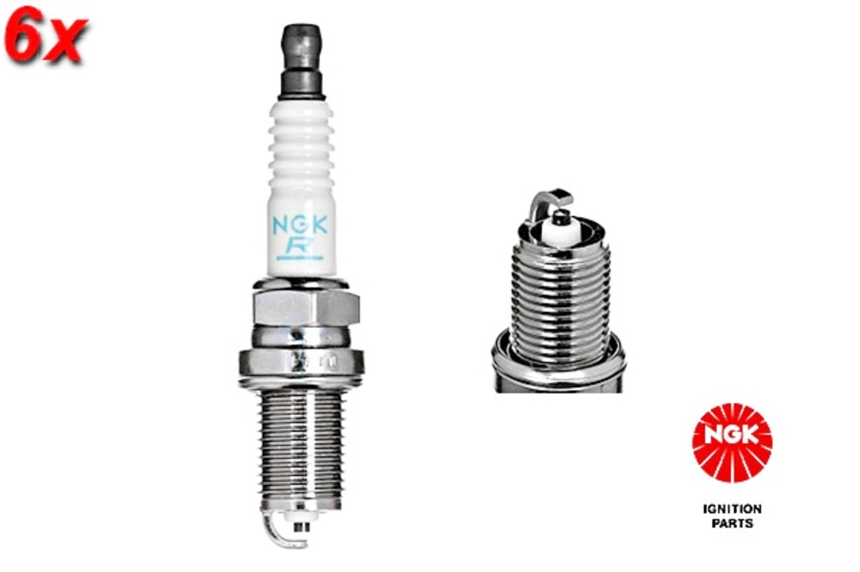 NGK 6x Spark Plug For HYUNDAI Accent II Xg KIA Sportage RENAULT 91-10 5962.S4