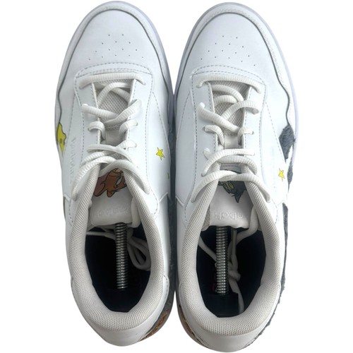 Reebok Club Memt Tom & Jerry Sneaker weiß grau Fell gelb Käse Damen 9,5 - Bild 8 von 16