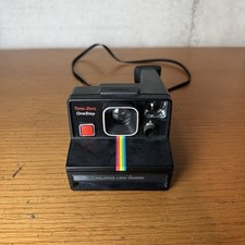 Vintage Polaroid Time-Zero One Step Rainbow Stripe Polaroid Land Camera Instant