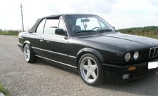 Azev Atev deep dish alloy wheels, 16inch 4x100 staggered, Bmw e30