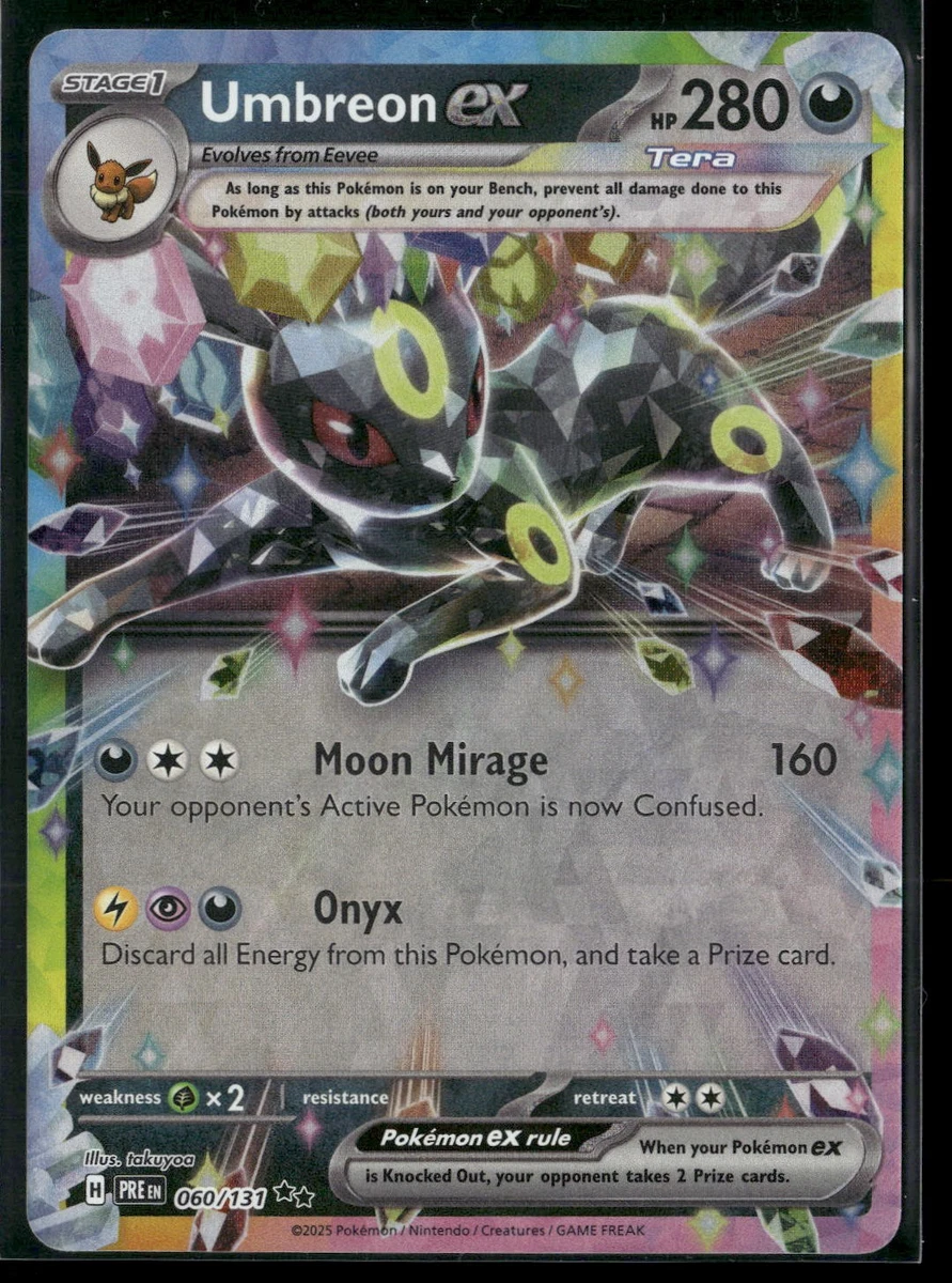 Umbreon ex Pokémon TCG Cards for sale | eBay