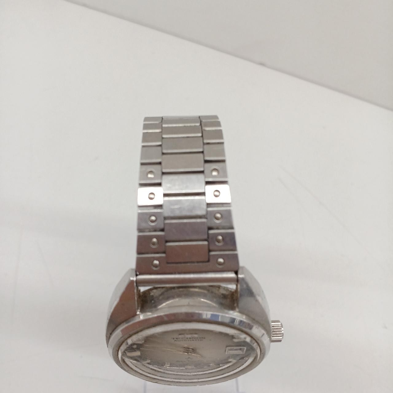 Technos SKY LIGHT Silver Shaved Automatic Watch, … - image 4