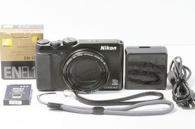 [Mint] Nikon COOLPIX S9900 16MP 30x Zoom Digital Camera Black C303