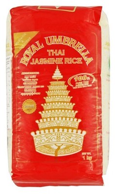 [ 1kg ] ROYAL UMBRELLA Thai Jasmin Reis  Thai Hom Mali Jasmine Rice