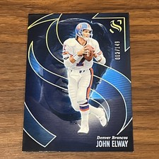 2025 Panini Silhoutte John Elway #54 Silver Foil /149 Denver Broncos