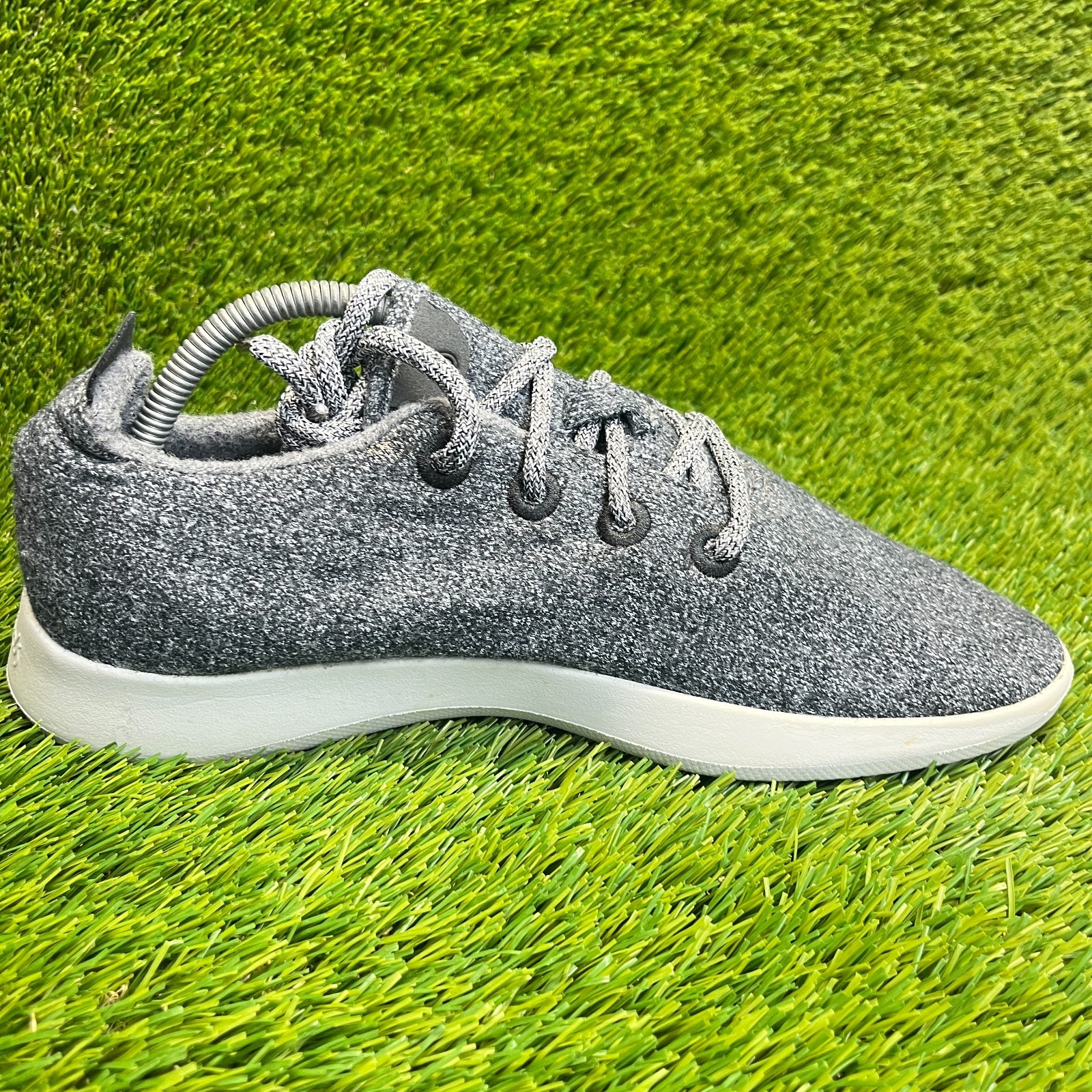 SAOLA Scarpe da corsa sportive Allbirds lana runner grigio naturale da uomo taglia 10 sneakers