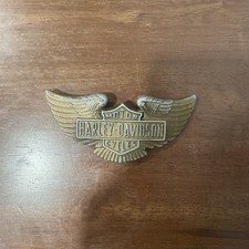 Harley Davidson Brass Belt Buckle Y2K Vintage 80&rsquo;s