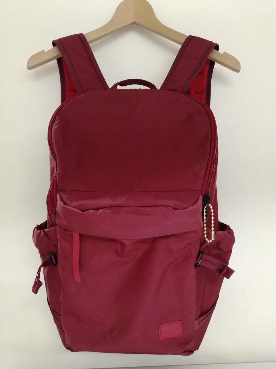 CAPE BACKPACK Model RED Handle Missing Stain PORT… - image 1