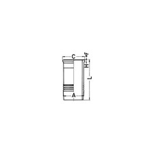 KOLBENSCHMIDT Cylinder Liner for VOLVO 16,1 20737361 3965427 D16C550 D16C610