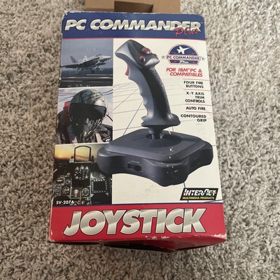 VTG PC Commander Plus Joystick Flight Simulator IBM/PC Compatible 1996 